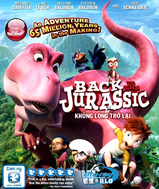 D258. Back to the Jurassic 2015 - KHỦNG LONG TRỞ LẠI 3D 25G (DTS-HD MA 5.1)